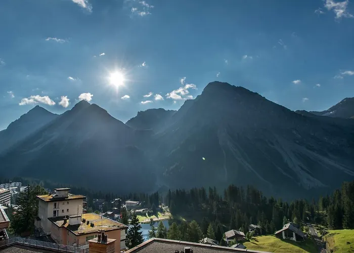 Panoramablick Appartement Arosa